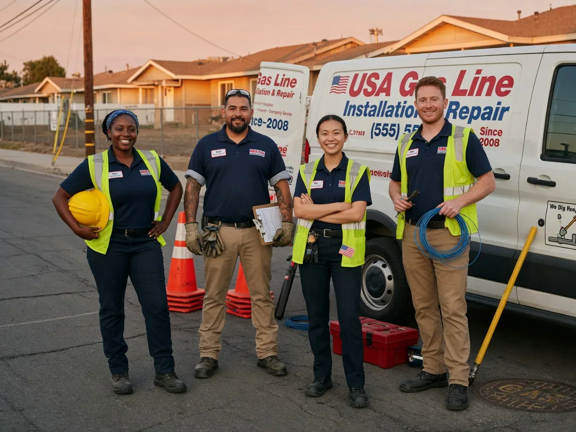 Gas Line Installation company in Ono, PA